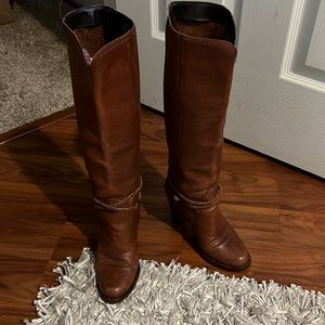 Genuine leather boots